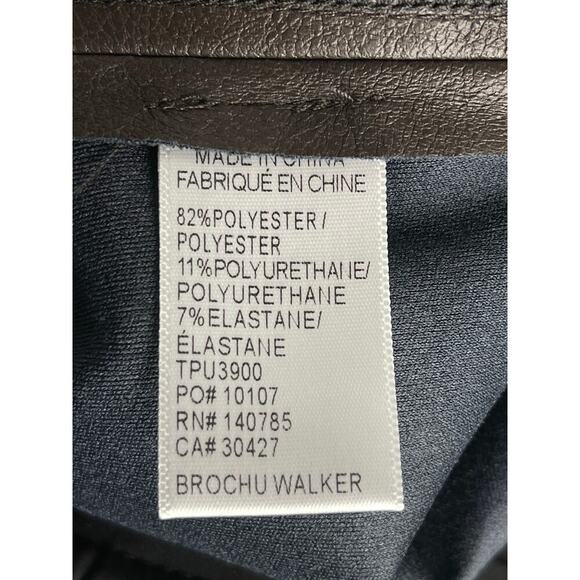 Brochu Walker women’s The Westport Vegan Leather Pant size S Timber - Picture 10 of 11